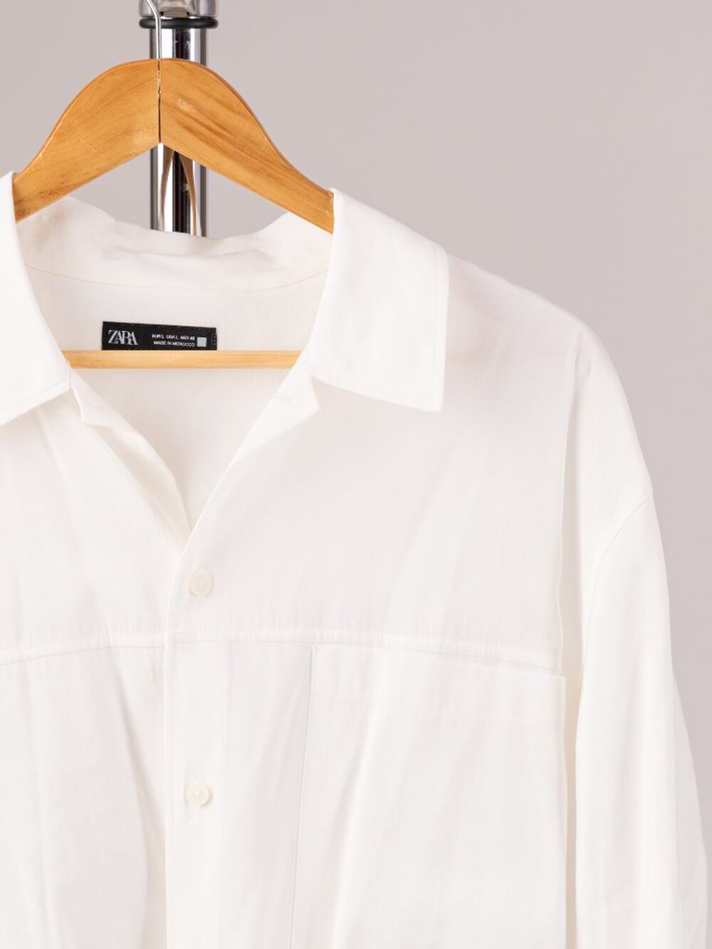 Zara Men's White Shirt